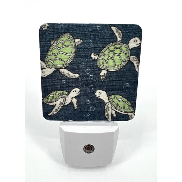 Rusty Canvas Other - Sea Turtles Nightlight LED Auto On Nursery Baby Shower Gift Kids Bedroom